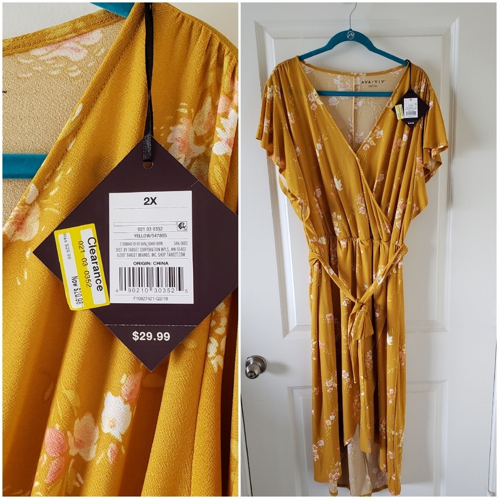 Yellow dress